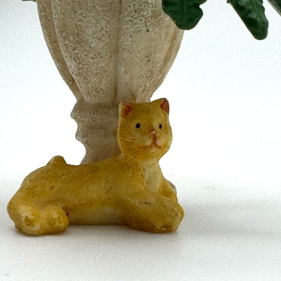 Avon Vtg Victorian Memories Collection Miniature Terrace Set Furniture Bonus Pc - Picture 12 of 16